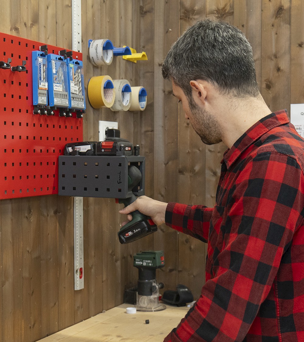 Mensola porta trapano