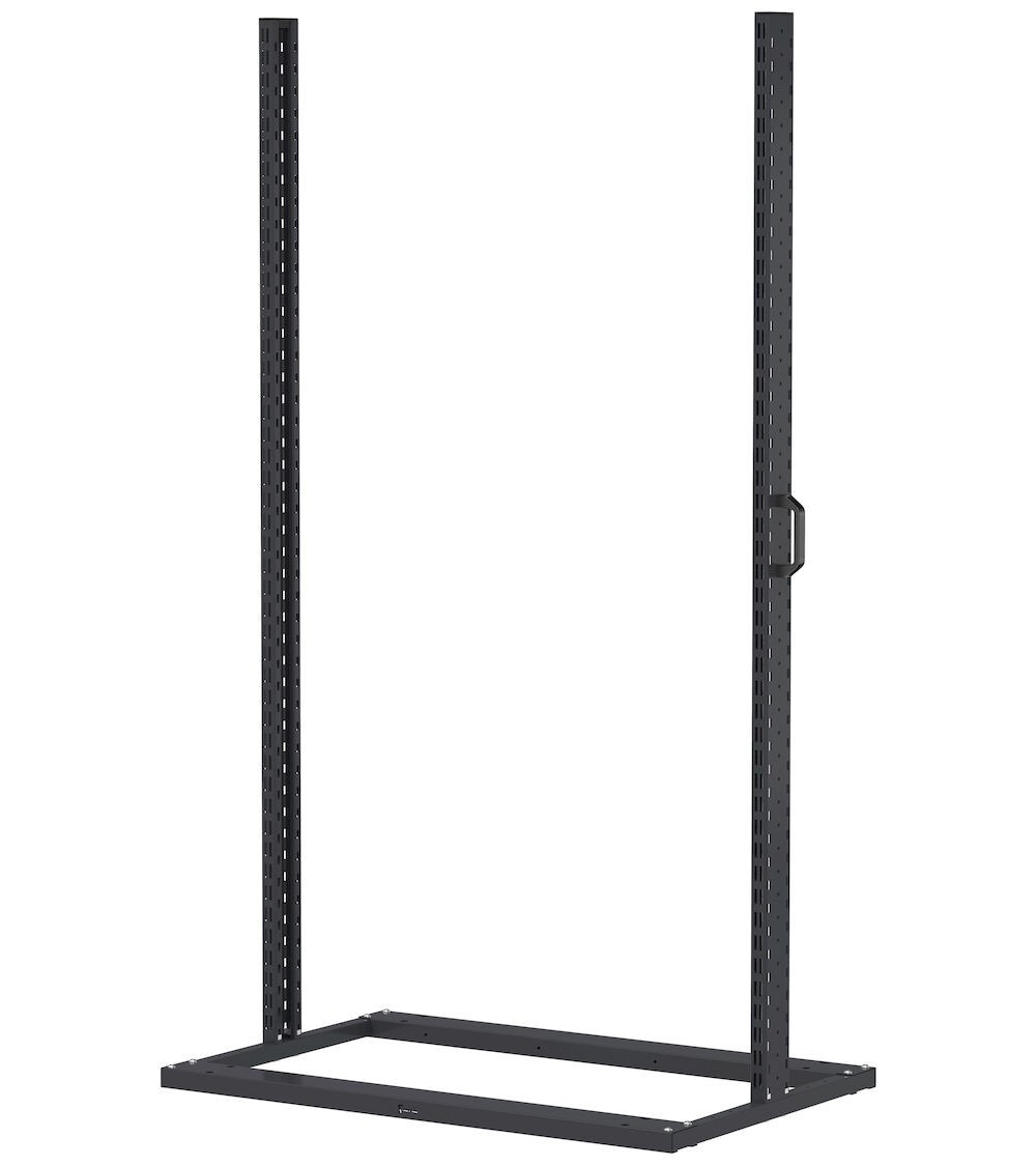 Carrello smontato senza ruote, L1015 x P668 x H1809 mm