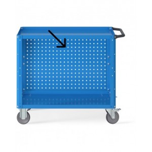 Pannello posteriore forato per carrello Clever Large