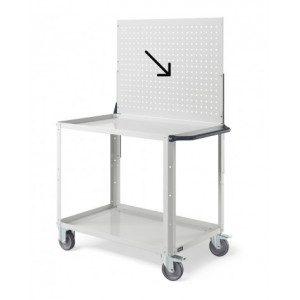 Pannello posteriore forato per carrello Clever Large