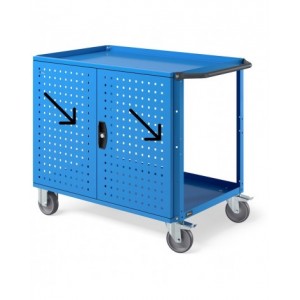 Coppia porte battente per carrello Clever Large