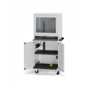 Piano estraibile a estrazione semplice per armadio Standard CS