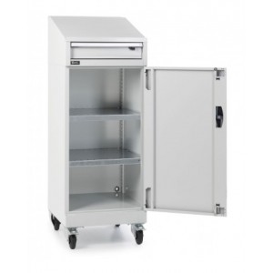 Scrivimpiedi con ruote, L512 x P555 x H1409 mm, PERFOM11018