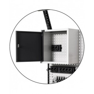 Pensile con porta a battente reversibile