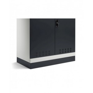 Zoccoli per transpallet completo di chiusura, L1018 x P550 x H100 mm