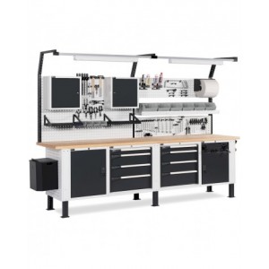 Banco da lavoro MASTERBR3001, 300 cm