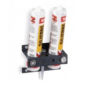 Porta silicone inclinato a 2 posti