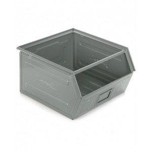 Contenitori a bocca di lupo in metallo, mis. 5P4, L480 x P540 x H300 mm