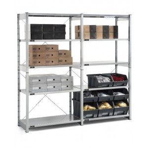 Scaffalatura ad incastro, L2071 x P521 x H2011 mm