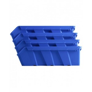 Contenitori per scaffali inseribili RK Box Air, L214 x P300 x H91 mm