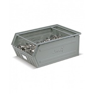 Contenitori a bocca di lupo in metallo, mis. 4A5, L310 x P525 x H315 mm