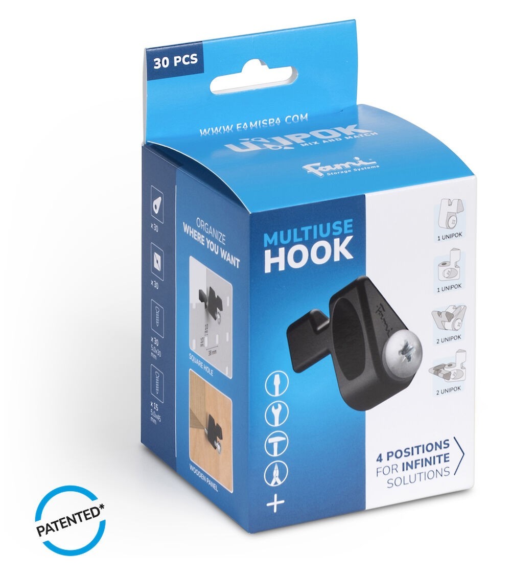 Ganci portautensili Unipok