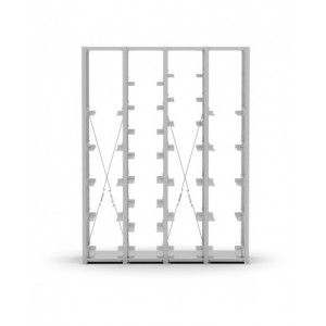 Crociera di irrigidimento, L15 x P10 x H1290/1340 mm