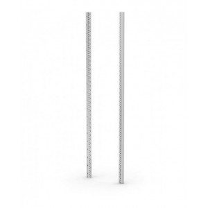 Kit 2 montanti per scaffale porta contenitori, L40 x P63 x H2000 mm