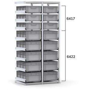 Additional shelving with 16...