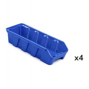 Kit 4 bacs RK Box Air, taille 4014, L141 x P400 x H91 mm