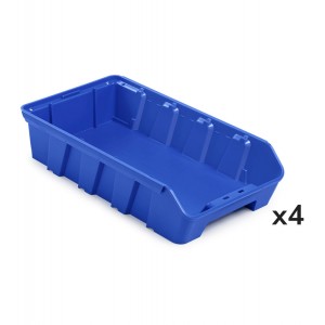 Kit 4 contenitori RK Box Air, mis. 4021, L214 x P400 x H91 mm