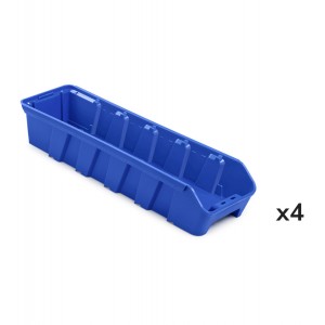 Kit 4 contenitori RK Box Air, mis. 5014, L141 x P500 x H91 mm