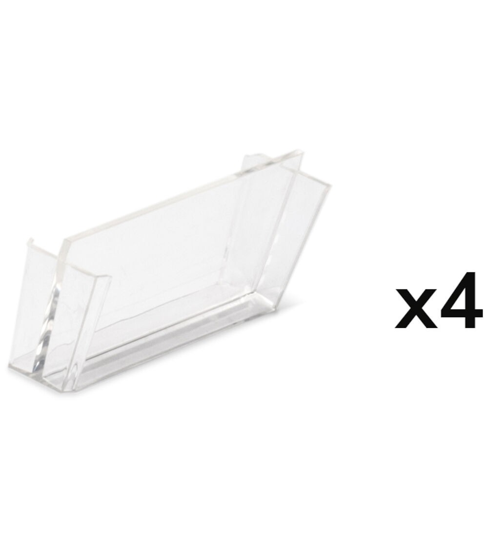 Kit 4 Querteiler für Behälter RK Box Air Größe 3014, 4014 und 5014. Abmessungen 123x43x80 H mm