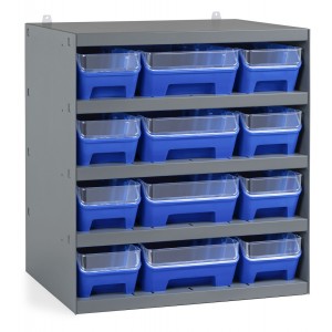 Rack with 12 RK Box Air...