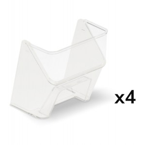 Kit 4 façades pour bac RK Box Air, L133 x P110 x H129 mm
