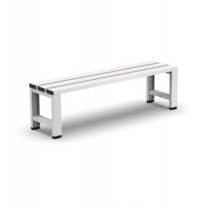 Panchina singola a 3 doghe, L1500 x P375 x H435 mm