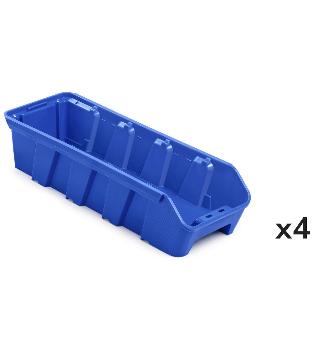 Kit 4 contenitori RK Box Air, mis. 4014, L141 x P400 x H91 mm