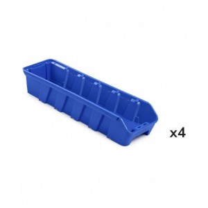 Kit 4 contenitori RK Box Air, mis. 5014, L141 x P500 x H91 mm