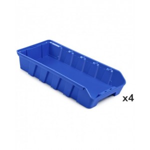 Kit 4 contenitori RK Box Air, mis. 5021, L214 x P500 x H91 mm