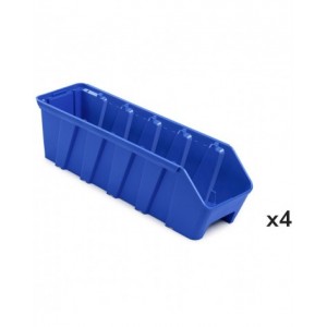 Kit 4 contenitori RK Box Air, mis. 5114, L141 x P500 x H142 mm