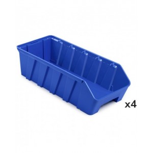 Kit 4 contenitori RK Box Air, mis. 5121, L214 x P500 x H142 mm