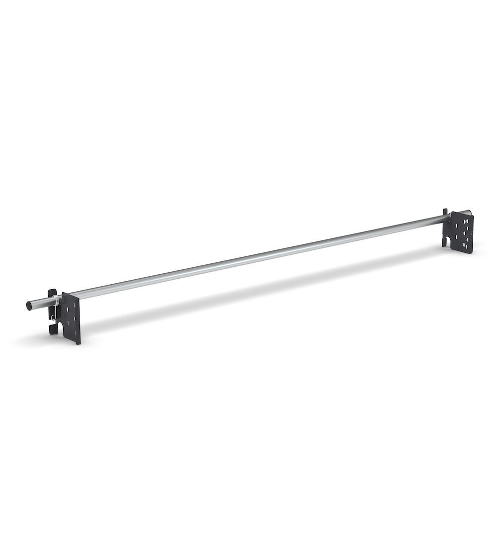 Tubo porta bobina con staffe, L1985 x P146 x H150 mm