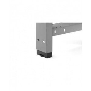 Panchina singola a 3 doghe con schienale, L1000 x P406 x H1900 mm