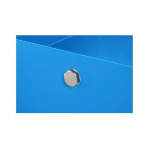 Vasca di raccolta capacità 1200 Lt, blu