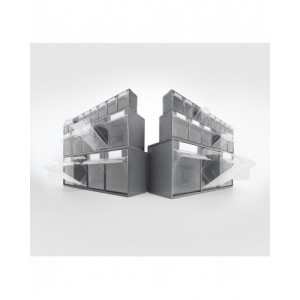 Cassettiera porta minuteria Visual Box, 9 cassetti, L600 x P68 x H78 mm