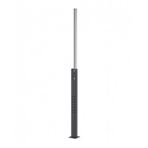 Montante estensibile porta monitor, L125 x P125 x H1200/1850