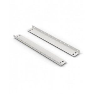 Coppia staffe per il fissaggio del pensile ai montanti biasolati