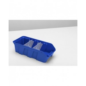 Kit 4 divisori trasversali per contenitore RK Box Air, L123 x P43 x H80 mm