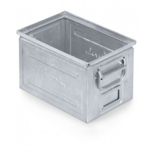 Cassetta in metallo zincata, mis. 272-3, L325 x P210 x H200 mm