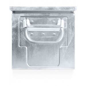 Cassetta in metallo zincata, mis. 272-3, L325 x P210 x H200 mm