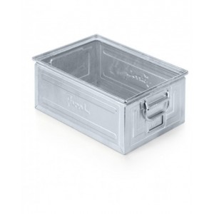 Cassetta in metallo zincata, mis. 272-4, L480 x P315 x H200 mm