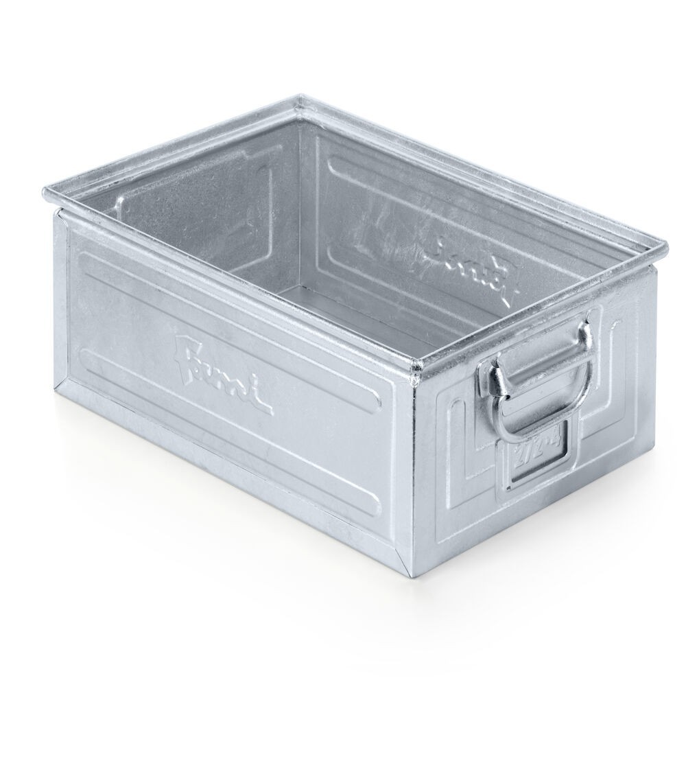 Cassetta in metallo zincata, mis. 272-4, L480 x P315 x H200 mm