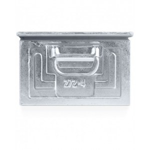 Cassetta in metallo zincata, mis. 272-4, L480 x P315 x H200 mm