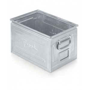 Cassetta in metallo zincata, mis. 272-4A5, L480 x P315 x H300 mm