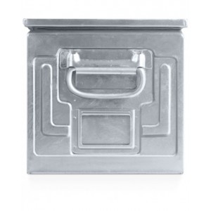 Cassetta in metallo zincata, mis. 272-4A5, L480 x P315 x H300 mm