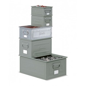 Cassetta in metallo zincata, mis. 272-4A5, L480 x P315 x H300 mm