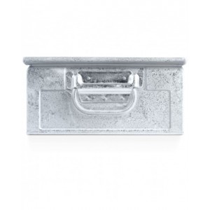 Contenitore a bocca di lupo zincato, mis.4A2, L310 x P500 x H145 mm