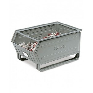 Cassetta zincata a bocca di lupo con slitte e traversino, mis. 5, L480 x P725 x H385 mm