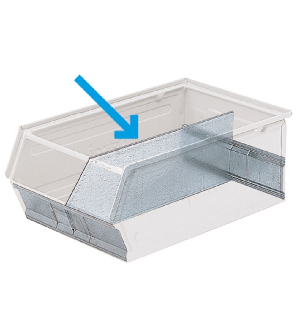 Divisorio longitudinale per contenitore a bocca di lupo mis. 5