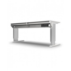 Banco base Dynamic regolabile elettricamente in altezza lunghezza 2000 mm
